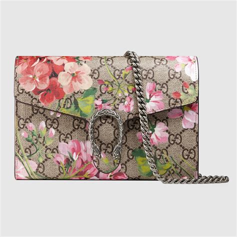 gucci dionysus crossbody flower|dionysus chain strap handbags.